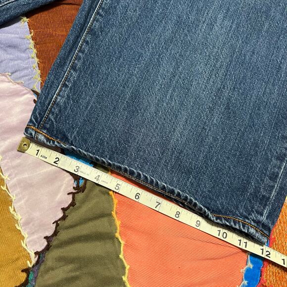 Rocawear Y2K Baggy Loose Fit Triple Pocket Blue Skater Jorts 32W - Picture 5 of 7